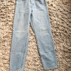 Levi's Vintage-Inspired Pale Blue Straight Jeans